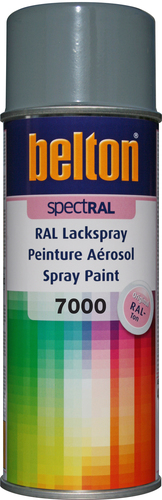 belton Lackspray RAL 7000 Fehgrau - 400ml Spraydose