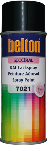 belton Lackspray RAL 7021 Schwarzgrau - 400ml Spraydose