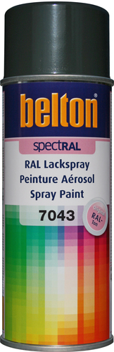 belton Lackspray RAL 7043 Verkehrsgrau B - 400ml Spraydose