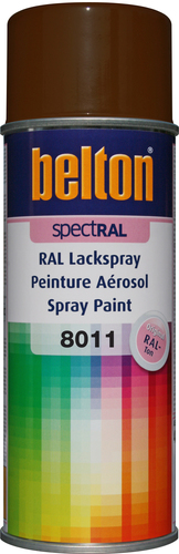 belton Lackspray RAL 8011 Nubraun - 400ml Spraydose