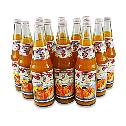 Orange-Apfel-Krbis-Melone Fruchtgetrnk von der Mosterei Jank - 12er Pack (12 Flaschen  0.7 l)