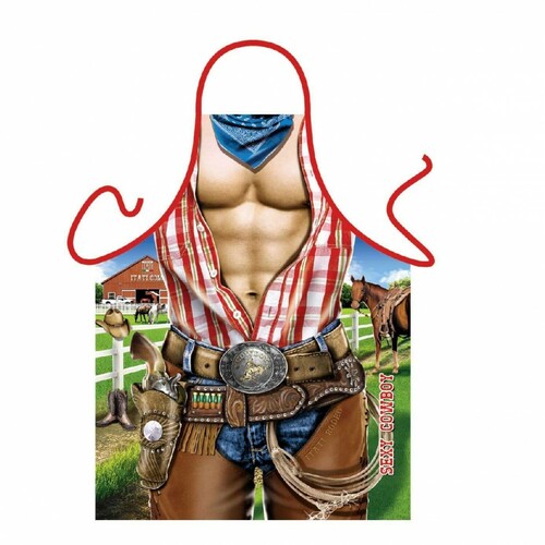 Grillschrze Sexy Cowboy