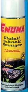 Enuma Metallschnellreiniger 12 x 500ml Dose - Kettenreiniger / Bremsenreiniger - Spraydose