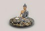 Buddha mit Teelichthalter im Vintage-Look 