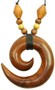 Halskette aus Sabo-Wood, Holz-Schmuck Modeschmuck, Natur-Schmuck 