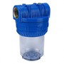Wasser Filtergehuse 5 3-teilig 1 IG Messing Vorfilter Brunnen + Aktivkohle