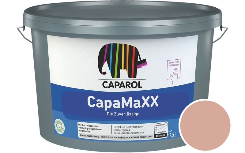 Caparol CapaMaXX 12,5L Innenfarbe / Getnt im Farbton Granat 14
