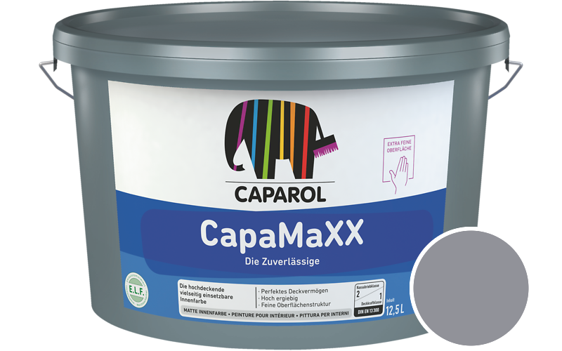 Caparol CapaMaXX 7,5L Innenfarbe / Getnt im Farbton Lavendel 5