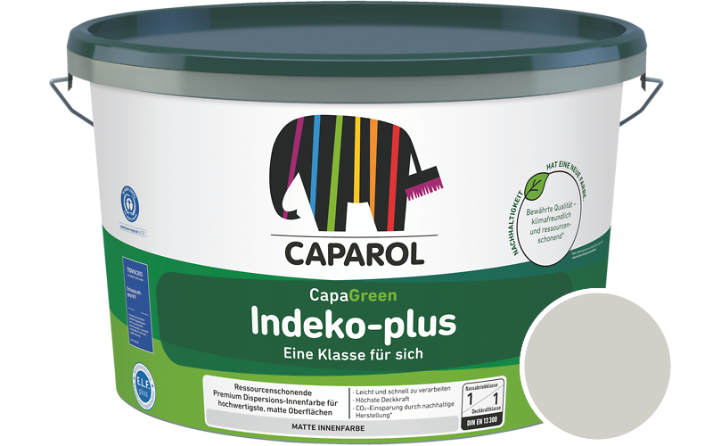 Caparol Indeko-plus 7,5L Innenfarbe / Getnt im Farbton Jade 15