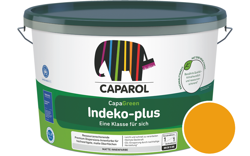 Caparol Indeko-plus 12,5L Innenfarbe / Getnt im Farbton Laser 40