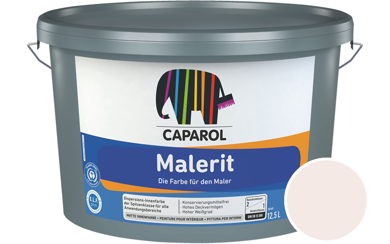 Caparol Malerit 2,5L Innenfarbe / Getnt im Farbton Cameo 60