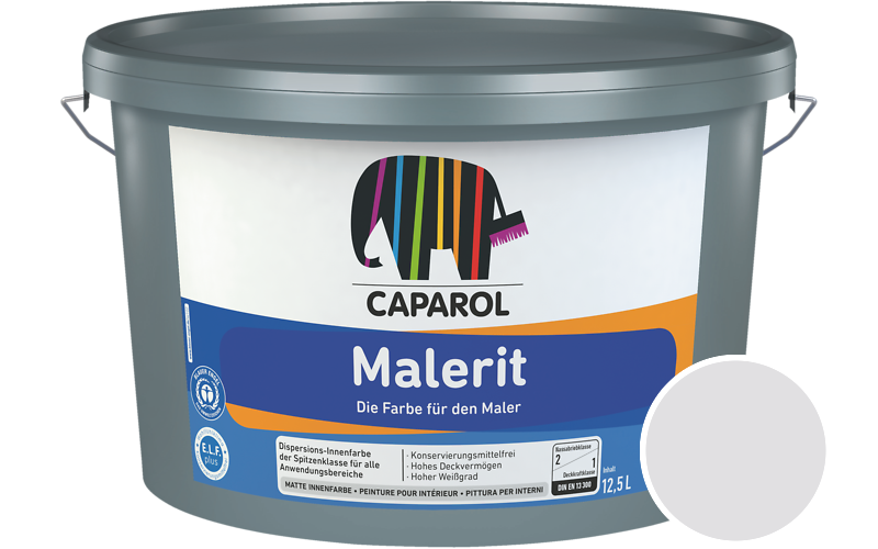 Caparol Malerit 5L Innenfarbe / Getnt im Farbton Lavendel 30