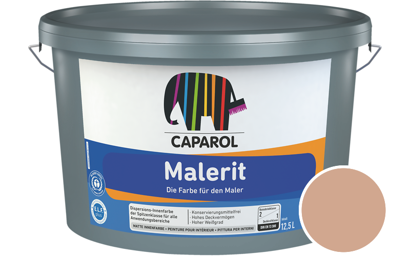 Caparol Malerit 12,5L Innenfarbe / Getnt im Farbton Perl 15