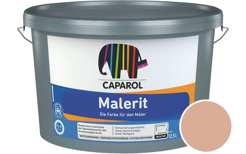 Caparol Malerit 2,5L Innenfarbe / Getnt im Farbton Perl 20
