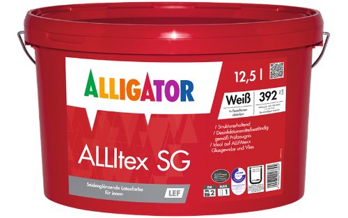 Alligator ALLItex SG 5L Innenfarbe / Getönt im Farbton Aqua B3