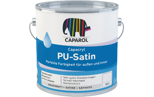 Caparol Capacryl PU-Satin 350ml Acryl-Lack / Getönt im Farbton 085 L 15