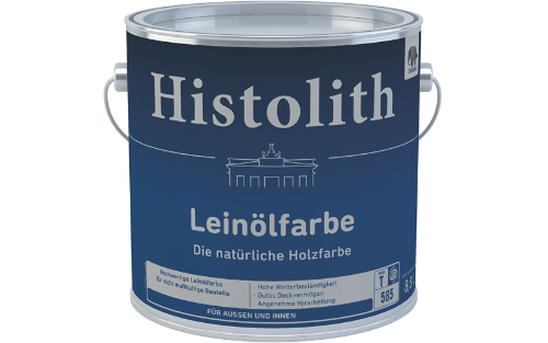Caparol Histolith Leinölfarbe 1L Getönt im Farbton Antikrot 7
