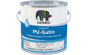 Caparol Capacryl PU-Satin 0,35 Liter | Donau 0