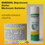 BARDAHL Degr. Atelier Entfettungs-Spray 500 ml