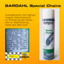 BARDAHL Special Kettenschaumspray Drahtseilspray- 600 ml-Spraydose