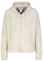EIGHT 2 NINE Modische Strickjacke Kapuze Langarm Rei�verschluss