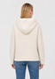 EIGHT 2 NINE Modische Strickjacke Kapuze Langarm Rei�verschluss