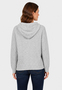Modische Strickjacke Kapuze Langarm Rei�verschluss