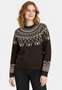 EIGHT 2 NINE Strickpullover mit Rundhalsausschnitt und