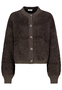 Sublevel Elegante Strickjacke Knopfleiste Rundhalsausschnitt
