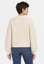 Elegante Strickjacke Knopfleiste Rundhalsausschnitt
