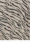 Kapuzenpullover Animalprint Langarm Elastischer Bund