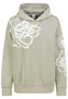 EIGHT 2 NINE Kapuzenpullover Langarm Blumenprint Rippb�ndchen