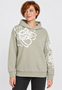 EIGHT 2 NINE Kapuzenpullover Langarm Blumenprint Rippb�ndchen