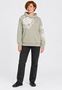 EIGHT 2 NINE Kapuzenpullover Langarm Blumenprint Rippb�ndchen
