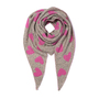 Dreieckstuch Herzmuster Weiche Strickoptik Spitz Zulaufend