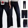 Klassische Jeans Regular Fit Unifarben Rei�verschluss