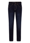 Klassische Jeans Regular Fit Unifarben Rei�verschluss