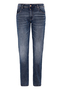 Jeans Used-Look Rei�verschluss Slim Fit Modernes Design