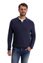 Eleganter Strickpullover Langarm Unifarben Polokragen
