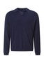 Eleganter Strickpullover Langarm Unifarben Polokragen