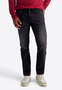 Timezone Modische Jeans Slim Fit Used-Waschung Rei�verschluss