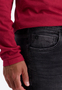 Timezone Modische Jeans Slim Fit Used-Waschung Rei�verschluss