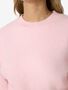 Klassischer Pullover Rundhalsausschnitt Rippenb�ndchen