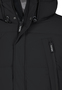 Winterjacke Kapuze Rei�verschluss Napoleontasche Langarm