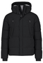 Winterjacke Kapuze Rei�verschluss Napoleontasche Langarm