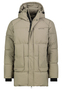 Modische Winterjacke Unifarben Kapuze Rei�verschluss