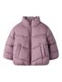 Pufferjacke Stehkragen Frontrei�verschlus Schlitztaschen
