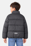 Pufferjacke Stehkragen Rei�verschluss Seitentaschen