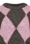Kuschliger Strickpullover Rautenmuster Relaxed Fit