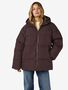 Steppjacke Kapuze Zweiwegerei�verschluss Langarm Modisch